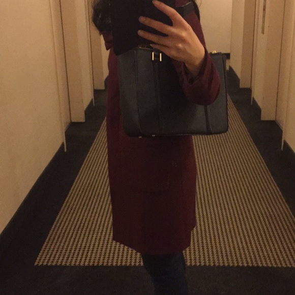 NWOT Kate Spade Black Saffiano Shoulder Bag / Tote - Picture 8 of 8